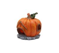 Résine artisanale pour aquarium en forme de citrouille, décorations d'Halloween, décorations de citrouille pour installation créative sur le thème d'Halloween