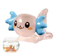 Résine Axolotl - Jouet miniature axolotl lumineux en résine Axolotl - Jouet pour paysage de jardin - Jolie figurine Axolotl - Décoration d'axolotl - Petite statue d'axolotl, Siehe Beschreibung, Voir