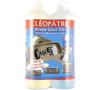 Résine Cléopâtre Glass'Flex pour glaçage et protection - 130 ml