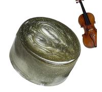 Résine d'arc de violon | Colophane naturelle pour violon et protection contre la poussière Petit outil pour nettoyer les accessoires sonores Exercices musicaux pour débutants