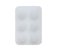 Résine de fabrication de bijoux compatible avec les systèmes de colle époxy et AB pour créer des perles cubiques et rondes (8 mm rondes (10 mm rondes (sans trous))
