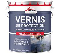 Résine de finition circulable, etancheite transparente, arcaclear : Arcaclear trafic - 10 kg - ARCANE INDUSTRIES