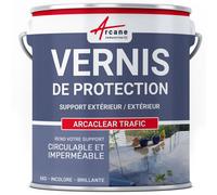 Résine de finition circulable, etancheite transparente, arcaclear : Arcaclear trafic - 5 kg - ARCANE INDUSTRIES