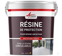 Résine de finition circulable polyurethane pour etancheite toiture plate ARCATHAN TRAFIC Beige proche RAL 1001 12 Kg