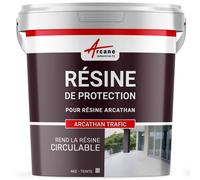 Résine de finition circulable polyurethane pour etancheite toiture plate ARCATHAN TRAFIC Gris 4 Kg