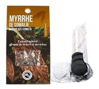 Résine de Myrrhe de Somalie à brûler + rouleau de 10 charbons Multicolore G