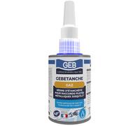GEB Résine d'étanchéité GEBETANCHE GAZ 75 ml – Haute résistance -30°C à +110°C