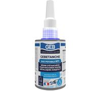 GEB Résine d'étanchéité anaérobie Gebetanche RT1 eau potable pour raccords filetés métalliques 75 ml