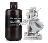 Résine d'impression 3D ELEGOO ABS-Like 8K 3.0, résine photopolymère 405 nm pour impression 3D 12K/16K Saturn MSLA DLP LCD, gris spatial 1000g White Smoke 5kg