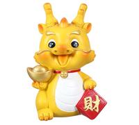 Résine Dragon Money Jar Boîte De Pièces Monnaie en Résine Unique Clés Bureau Petits Objets pour L'économie Et La Décoration Décoration Solution Stockage Unique Figurine Faite À La
