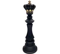 Résine Échecs Pièces Sculpture International Échecs Figurines Retro Home Decor Simple Modern Chess Pieces Ornements