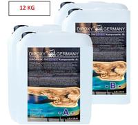 Resine Epoxy 12kg Transparente Bois Table River Metal Résine Époxy Cristalline 2k Qualité Supérieure Dipoxy-2k-700 Cristalline
