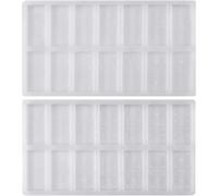 Resine Epoxy Moule Resine Domino Moules En Silicone,Moulle Silicone Resine Epoxy,Résine Moules Diy Effacer Silicone Résine Époxy Pour Moulage Moules Outils Ensemble