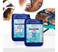 Resina epossidica trasparente multiuso non Toxique pour Exige Fin 2 CM 800g