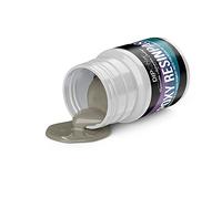 Résine époxy Pigment Pâte de couleur gris galet gris env. RAL 7032 Pâte professionnelle hautement pigmentée pour résine époxy, résine polyuréthane, résine (80 g)