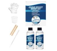 Résine Époxy - Set D'Outils Transparents Protection UV,Résine Transparente,pour Débutants Amis Hommes Femmes Moules à Bijoux Dessous de Verre Plateaux Art et Artisanat à la Maison