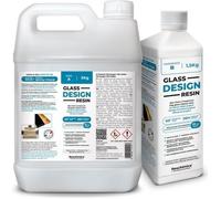 Reschimica Résine Époxy Transparente pour Tables et Créations, Effet Verre - Idéale pour Artisanat, Accessoires, River Tables - Table rivière- et Design. Colorable (6.5, Kilogrammes)