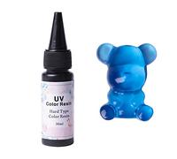 Résine époxy UV à séchage rapide, sans mélange, aucun pigment nécessaire, 30 ml, bleu
