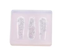 Résine florale ongles décorations d'art moule silicone sculpture bricolage outil photothérapie colle remplissage résine décorations ongles moule