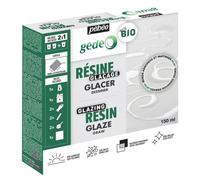 Résine Gedeo - Glaçage Bio - 150 ml - Transparent - Brillant - Semi-liquide