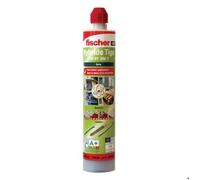 Résine hybride - FISCHER - HT II 380 C - 380ml - Béton fissuré et non fissuré - Gris