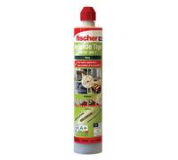 Résine hybride pour tiges filetées FIS HT II 380 C ton gris cartouche 380ml - FISCHER - 520105