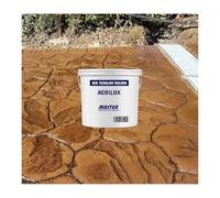 Résine méthacrylique transparente brillante monocomposant - Protection effet humide anti-poussière pour sols extérieurs en béton et sols imprimés - Haute résistance UV et chimique (40 m² - 5 l)