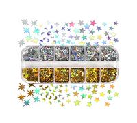 Résine paillettes paillettes UV époxy fabrication de bijoux moule remplissage 3D Nail Art conseils décoration paillettes résine remplissages Nail Art variété formes cercles fleurs pots