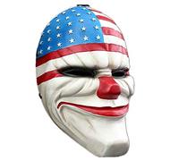 Résine Payday 2 thème Jeu Masque Halloween Horreur Mascarade Cosplay Costume Masque