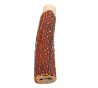 Résine Poignée de Couteau 4,7 Pouces Marron Imitation Bois de Cerf | Aspect Bois , Motif Bois de Cerf, Prise Ergonomique, pour Fabrication DIY Cuisine