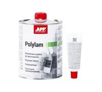 Résine polyester-avec durcisseur, laminierharz plastique pour 1 l