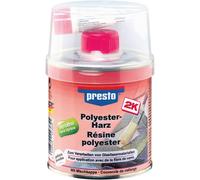 Résine polyester avec durcisseur - Lot de 6 - PRESTO - 12051.06