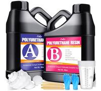 Résine Polyuréthane - Kit de Résine de Coulée 2 Composants à Durcissement Rapide 2000g, Résine Blanche, Basse Viscosité et Faible Odeur, Adaptée pour la Coulée de Modèles, Prototypes, Figurines
