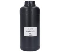 Résine pour imprimante 3D, photopolymère à durcissement UV, faible retrait, haute résistance, 1000 ml pour l'impression de grands modèles (Verte)