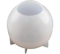Résine ronde en silicone pour moules, pour projets artistiques et projets de moulage décoratifs (grand)