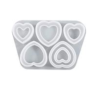 Résine Shaker Moules Moulage En Silicone Époxy Sables Mouvants Pour BRICOLAGE Pendentif Charmes Accessoires De Fabrication De Bijoux Kit En Silicone Charmes Pendentif Remplisseurs