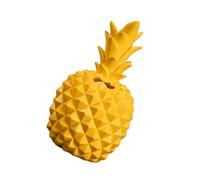 Résine Tirelire Ananas Simple, Jaune Décoration de Bureau