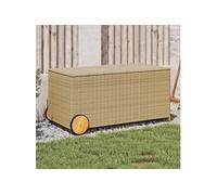 Resine tressee beige salon de jardin