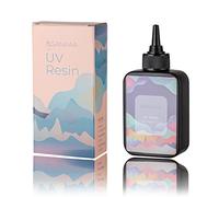 Résine UV 200g à Durcissement Rapide Transparente pour Timbre de Pâte Polymère, Vase, Stylo, Boucles d'Oreilles DIY pour Faire des Bijoux