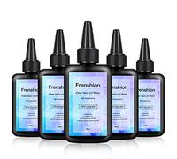 Résine UV-5X100ML Upgrate Cristal Clair Transparent Résine Époxy Résine UV-led Résine, Colle Claire Curable UV Non-Toxique pour Résine Moules bijoux Boucles D'oreilles Collier Fabrication De Bracelet