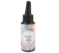 Résine UV époxy Colorant Colorant Résine UV Colorant époxy UV Pigment Bricolage Art Artisanat pour la Fabrication de Bijoux D'art D'ongle(Soft glue 60g)