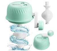 Resiners Mélangeur à résine, Mélangeur à époxy à manivelle avec Palette en Silicone, 3 Vitesses réglables, Moins de Bulles minimales, Facile à Nettoyer