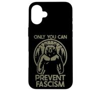 Resist Bear Only You Can Prevent Protest Men Women Democracy Coque pour iPhone 16 Plus