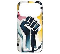 Resist Black Fist Graffiti Style Power Rise March Believe Coque pour iPhone 17 Pro