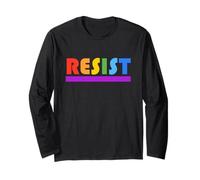 Resist - Défendre la liberté, l'égalité et la dignité pour tous Manche Longue