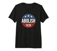Resist Deportation Support Immigrants & Refugees Abolish Ice T-Shirt Haut de Gamme