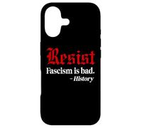 Resist Fascism is Bad No Kings America Protest Anti Fascism Coque pour iPhone 17