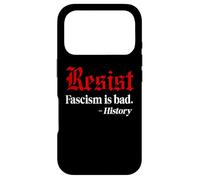 Resist Fascism is Bad No Kings America Protest Anti Fascism Coque pour iPhone 17 Pro