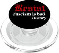 Resist Fascism is Bad No Kings America Protest Anti Fascism PopSockets PopGrip pour MagSafe