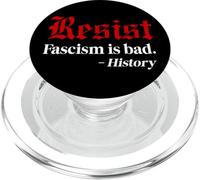 Resist Fascism is Bad No Kings America Protest Anti-Fascism PopSockets PopGrip pour MagSafe